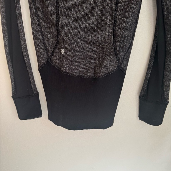 Lululemon Daily Practice Herringbone Full Zip Hooded Jacket - Picture 5 of 6